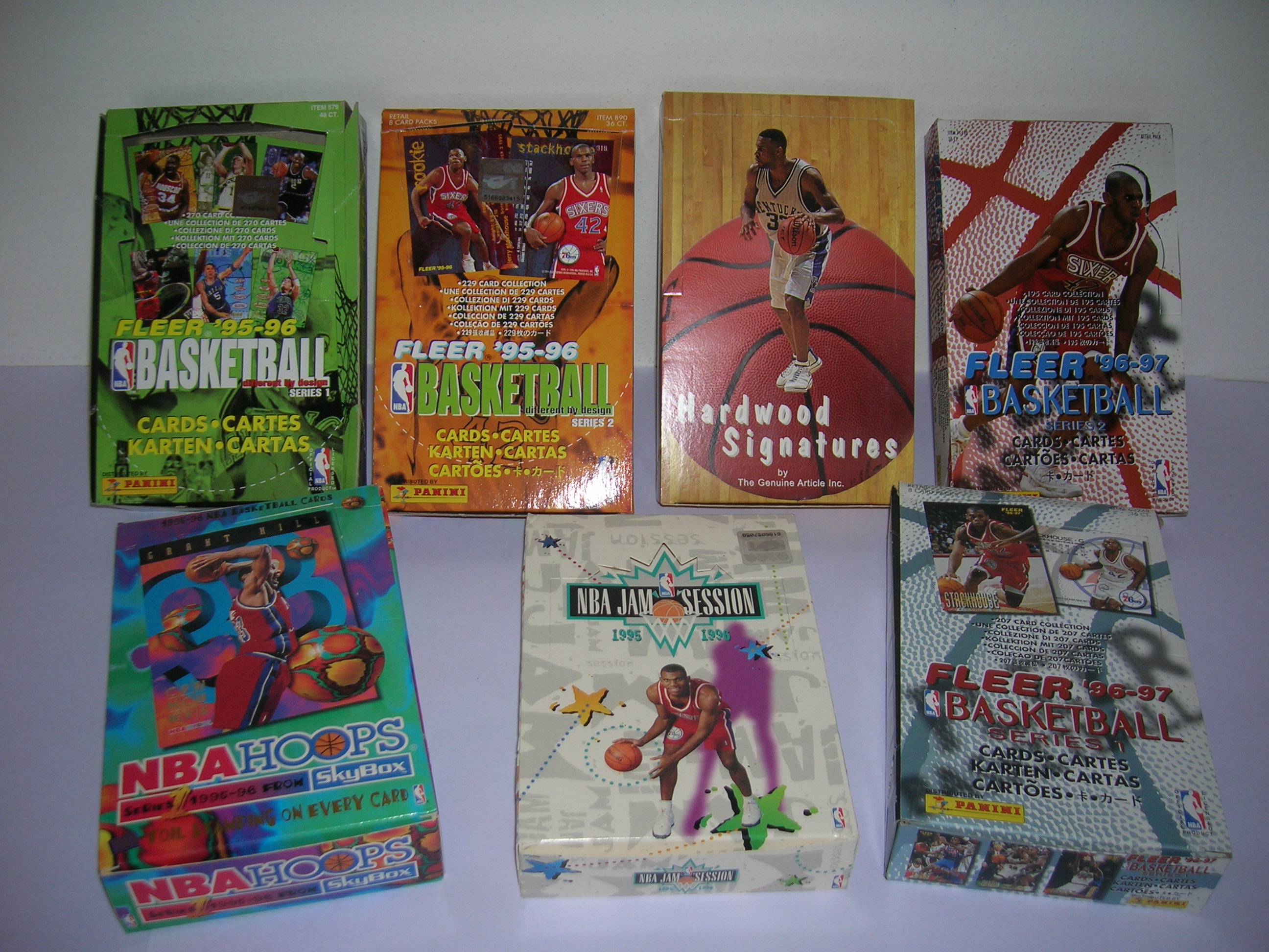 Box cards Basketball NBA Americano C